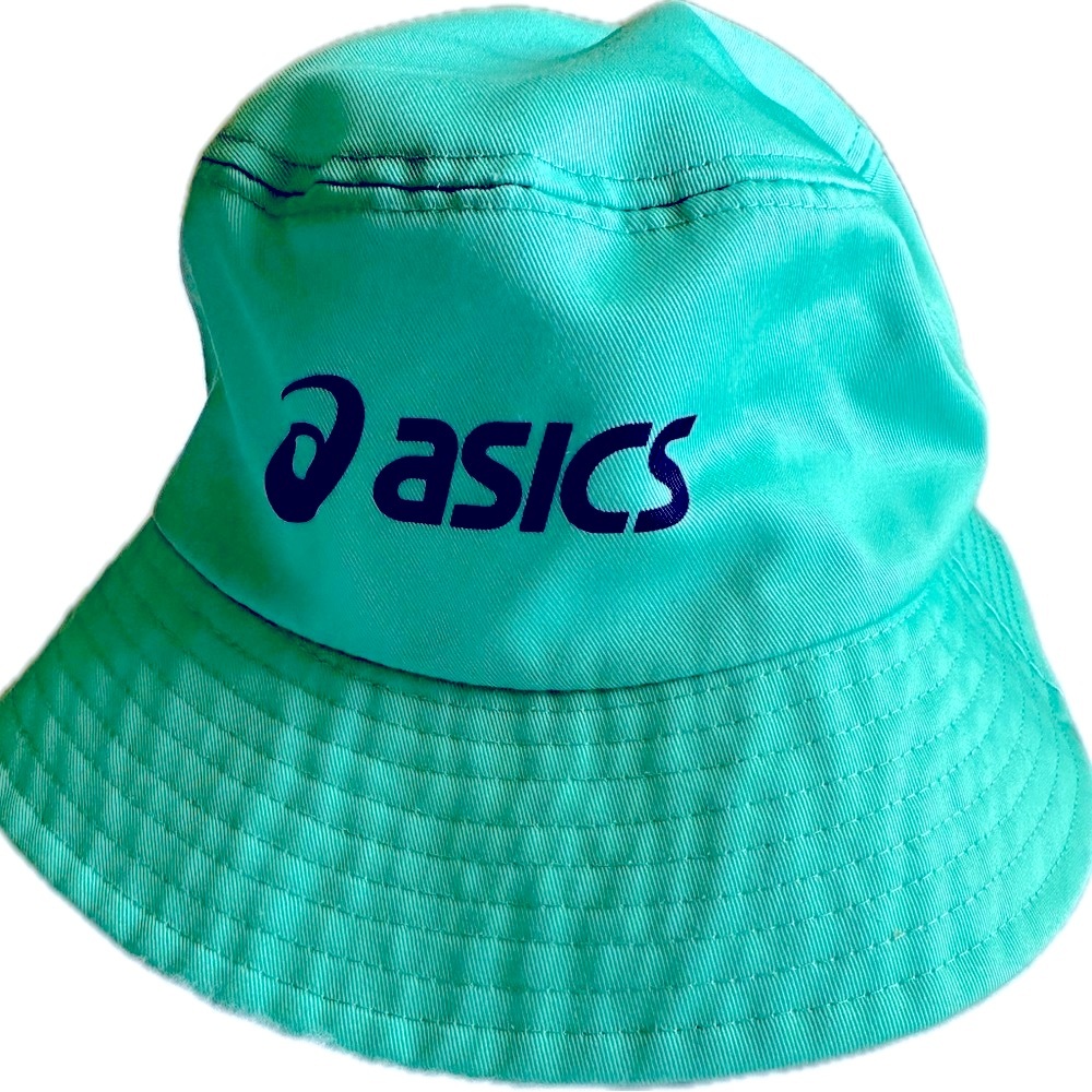 Asics Turquoise mint green Bucket Hat unisex.